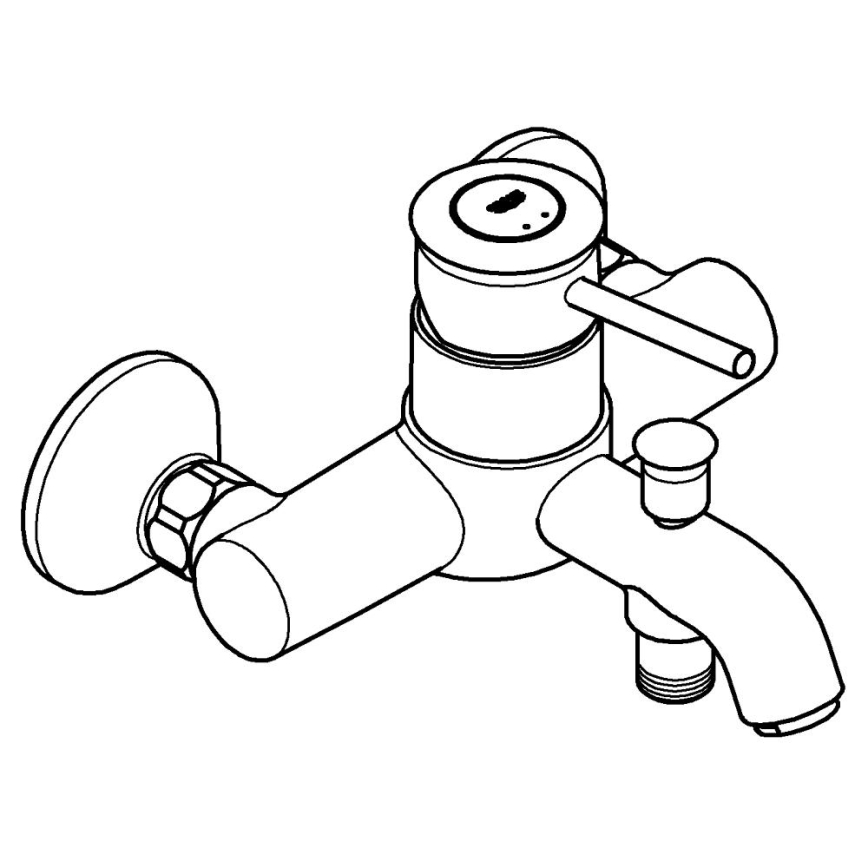 GROHE 23787000 - Misturador para banheira START CLASSIC DN 15 cromado brilhante