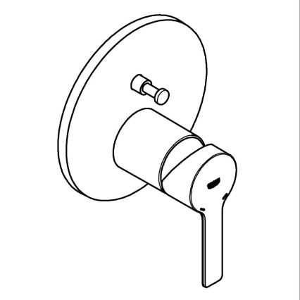 GROHE 24064001 - Misturador LINEARE cromo brilhante