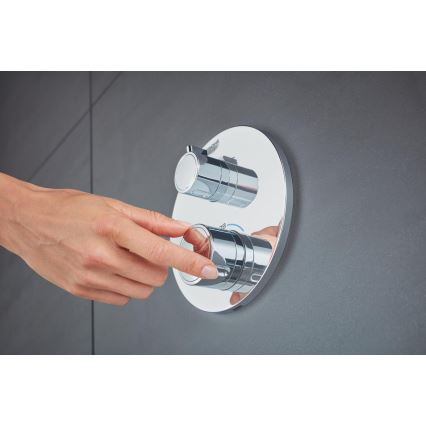 GROHE 24076000 - Misturador termostático para duche GROHTHERM, cromado brilhante