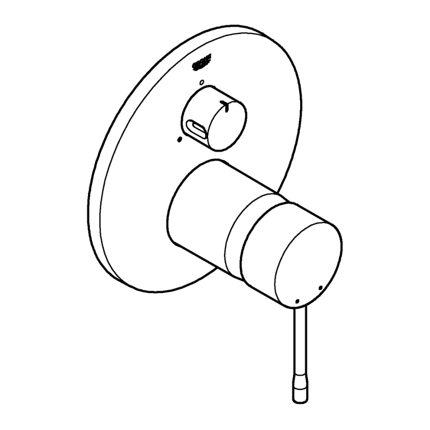 GROHE 24092001 - Misturador ESSENCE cromado brilhante