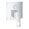 GROHE 24094000 - Misturador EUROCUBE com desviador de 3 vias cromado brilhante