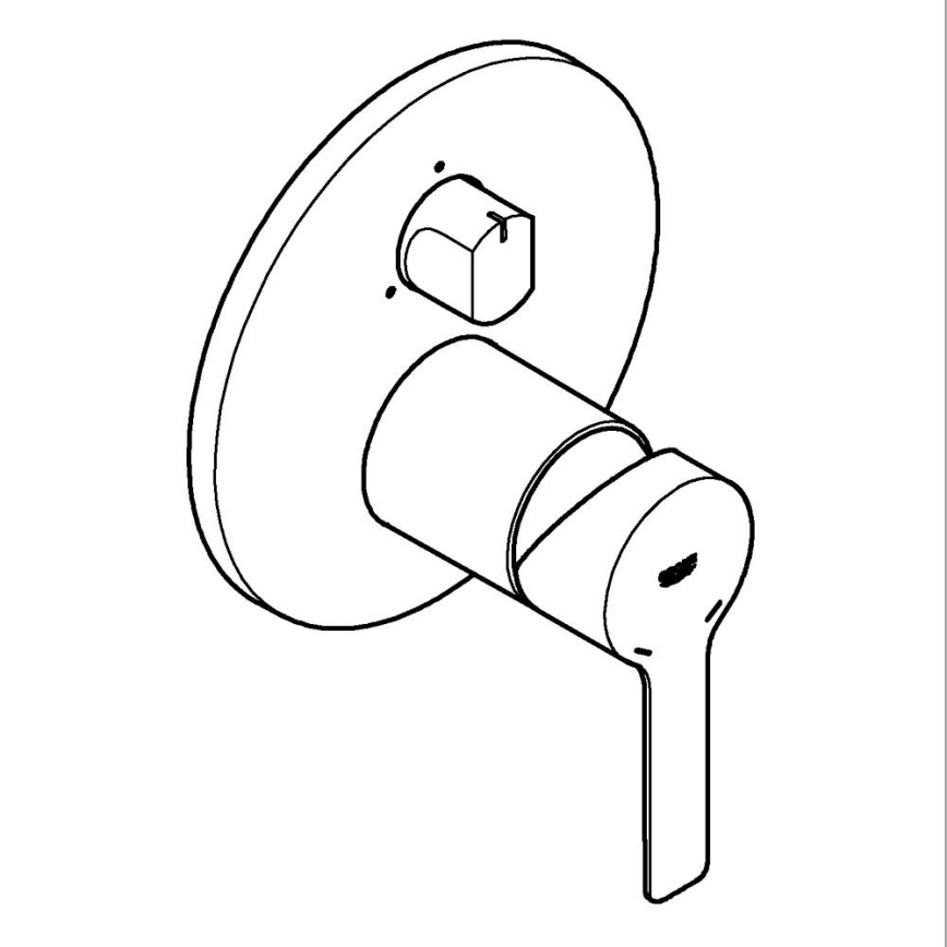 GROHE 24095001 - Torneira LINEARE, cromado polido