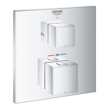 GROHE 24154000 - Misturador termostático GROHTHERM CUBE cromo brilhante
