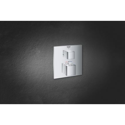 GROHE 24154000 - Misturador termostático GROHTHERM CUBE cromo brilhante