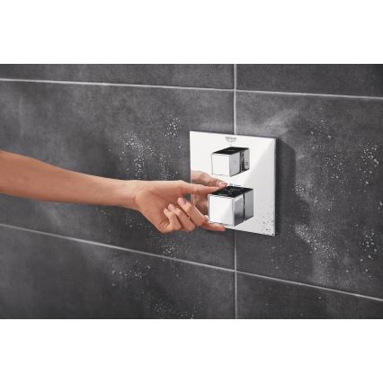 GROHE 24154000 - Misturador termostático GROHTHERM CUBE cromo brilhante
