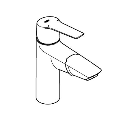 GROHE 24205003 - Misturador para lavatório START DN 15, tamanho M, cromado brilhante