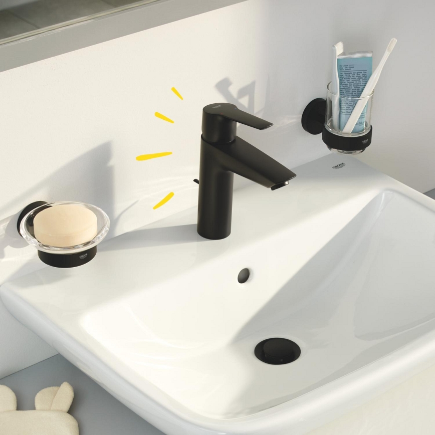 GROHE 242092432 - Misturadora de lavatório QUICKFIX START 165 mm preta