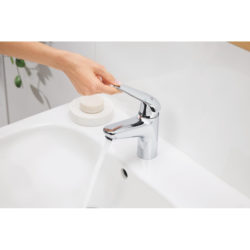 GROHE 24318001 - Misturador para lavatório SWIFT 162 mm cromado brilhante