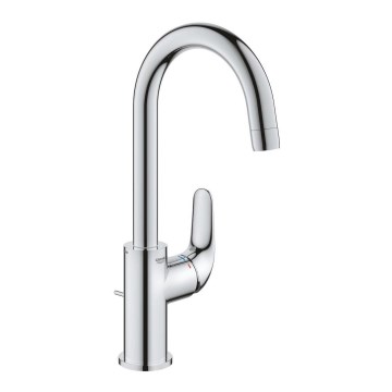GROHE 24330001 - Misturador para lavatório EUROSMART, tamanho L, acabamento cromado brilhante