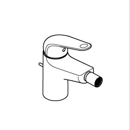 GROHE 24332001 - Misturador para bidé SWIFT 146 mm, cromo brilhante