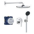 GROHE 25293000 - Conjunto de duche START EDGE 250 mm cromado brilhante