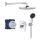 GROHE 25293000 - Conjunto de duche START EDGE 250 mm cromado brilhante