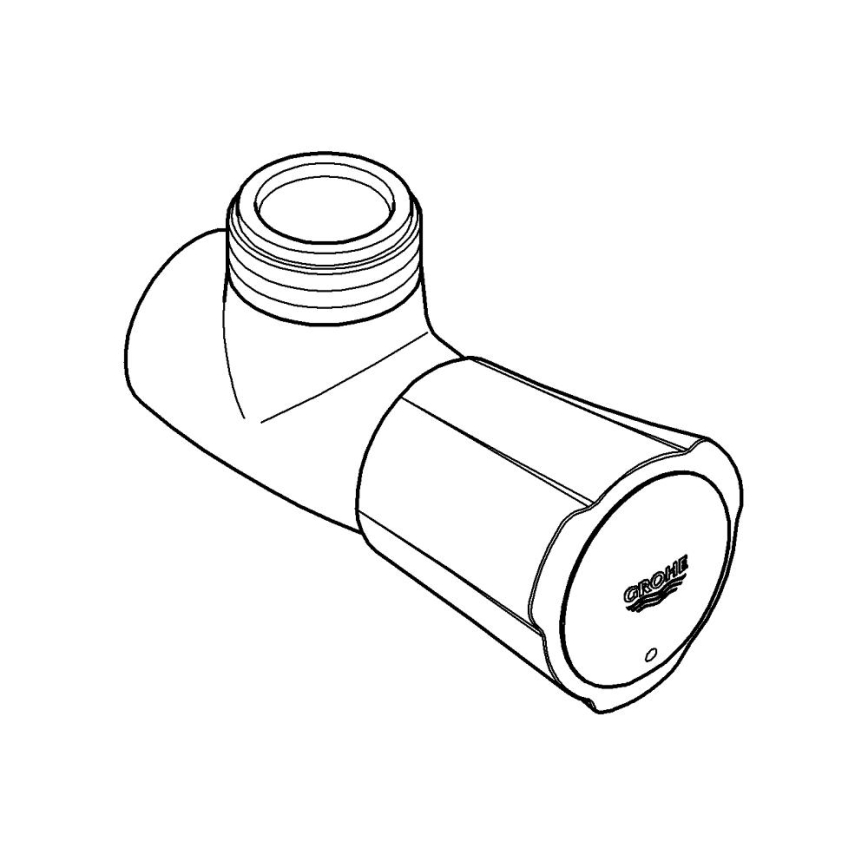 GROHE 26010001 - Válvula de duche COSTA L cromo brilhante