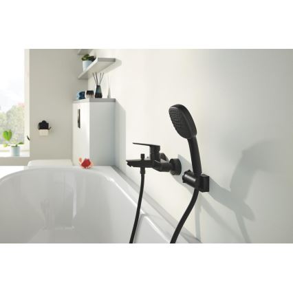 GROHE 261832431 - Suporte de parede para chuveiro VITALIO UNIVERSAL, preto