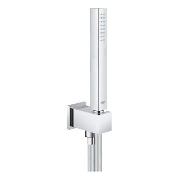 GROHE 26405000 - Conjunto com suporte de parede EUPHORIA CUBE STICK 1250 mm, cromado brilhante