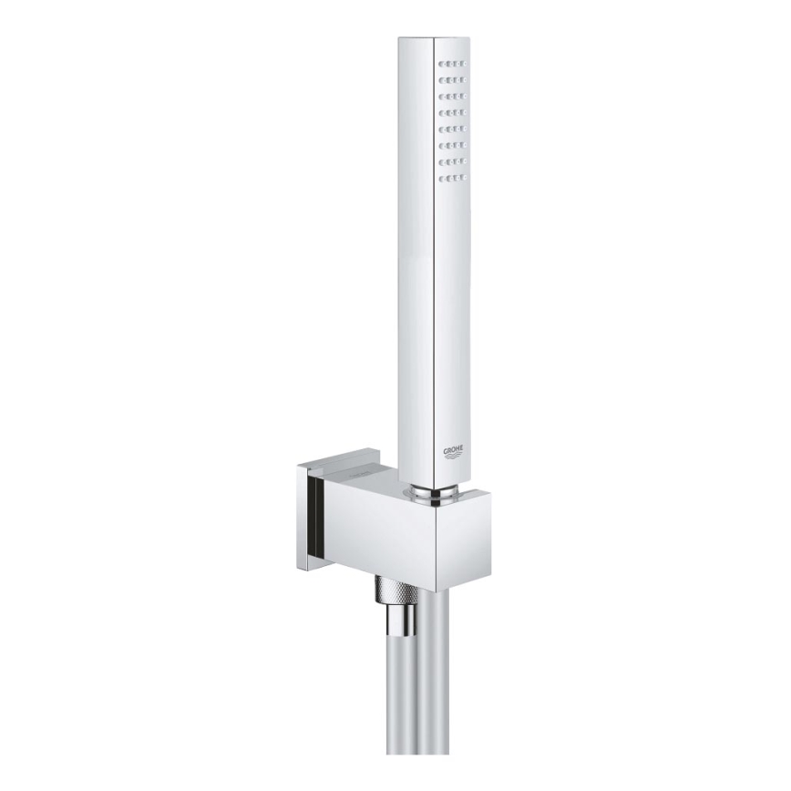 GROHE 26405000 - Conjunto com suporte de parede EUPHORIA CUBE STICK 1250 mm, cromado brilhante