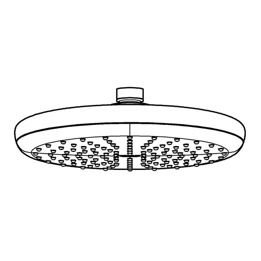 GROHE 26408000 - Cabeça de duche TEMPESTA O 210 mm, acabamento cromado brilhante