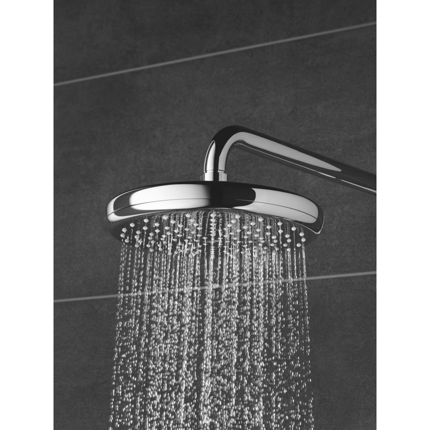 GROHE 26408000 - Cabeça de duche TEMPESTA O 210 mm, acabamento cromado brilhante