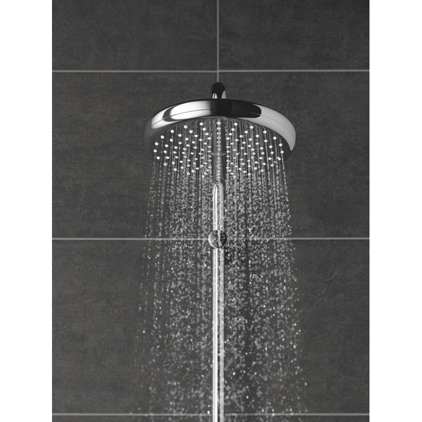 GROHE 26408000 - Cabeça de duche TEMPESTA O 210 mm, acabamento cromado brilhante