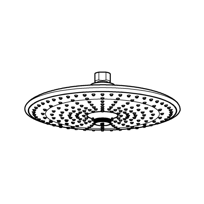 GROHE 26456000 - Cabeça de duche EUPHORIA O 260 mm, acabamento cromo brilhante