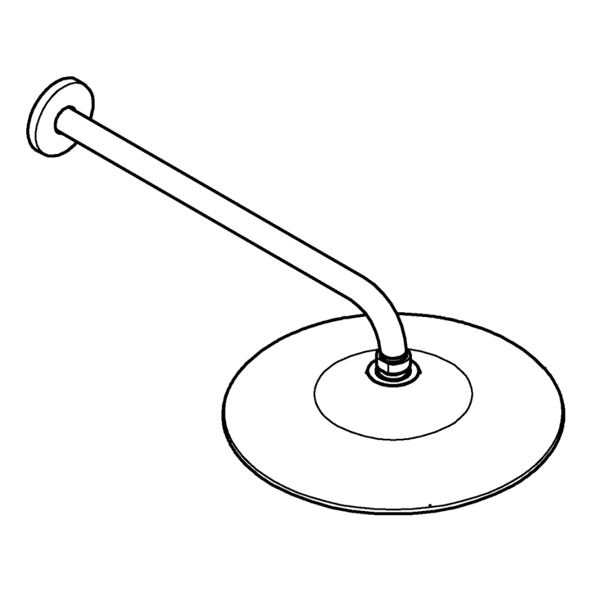 GROHE 26459000 - Cabeça de duche EUPHORIA 260 380 mm cromado polido