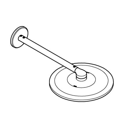 GROHE 26475000 - Chuveiro de teto RAINSHOWER SMARTACTIVE 310 mm, cromado brilhante