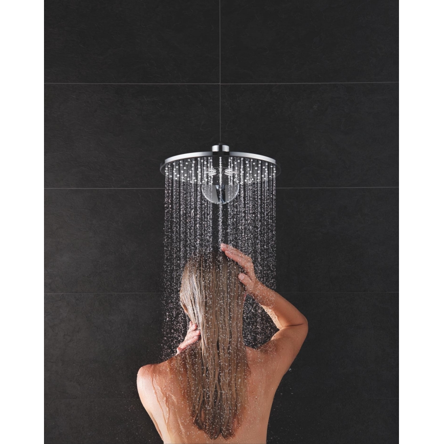 GROHE 26475000 - Chuveiro de teto RAINSHOWER SMARTACTIVE 310 mm, cromado brilhante