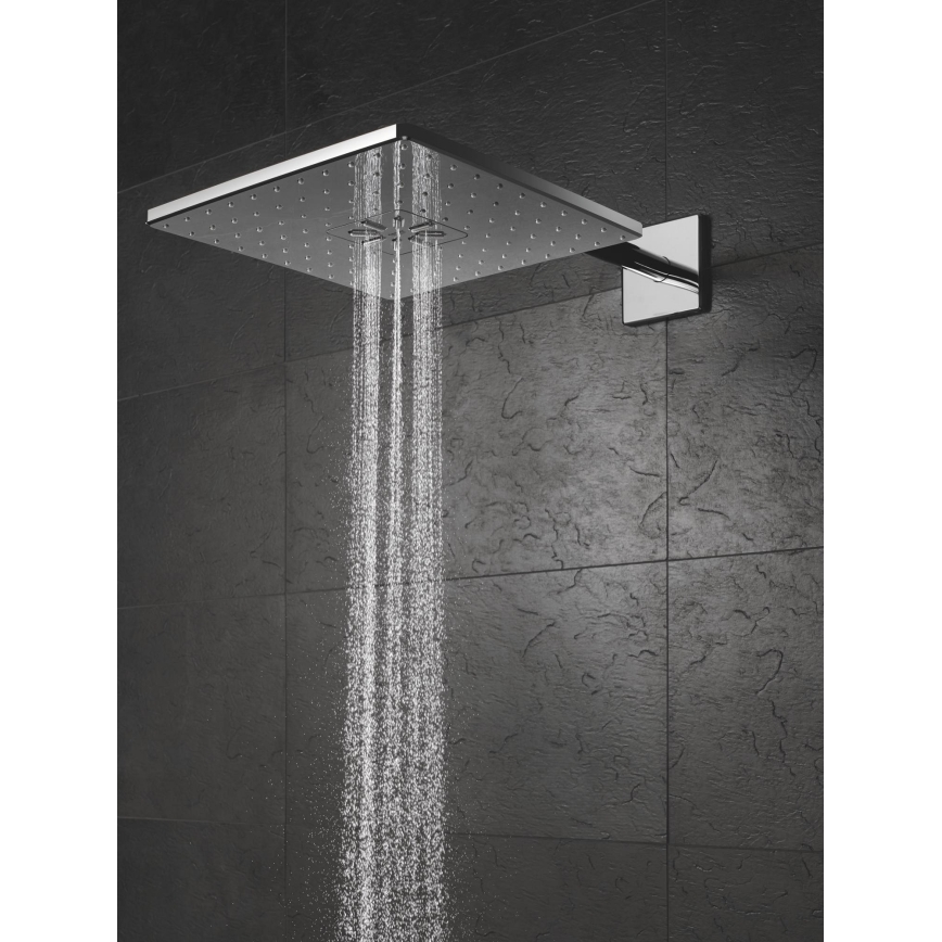 GROHE 26479000 - Chuveiro de teto RAINSHOWER SMARTACTIVE 310 CUBE cromado polido