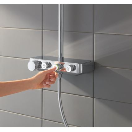 GROHE 26508000 - Sistema de duche EUPHORIA SMARTCONTROL 310 CUBE, cromado brilhante