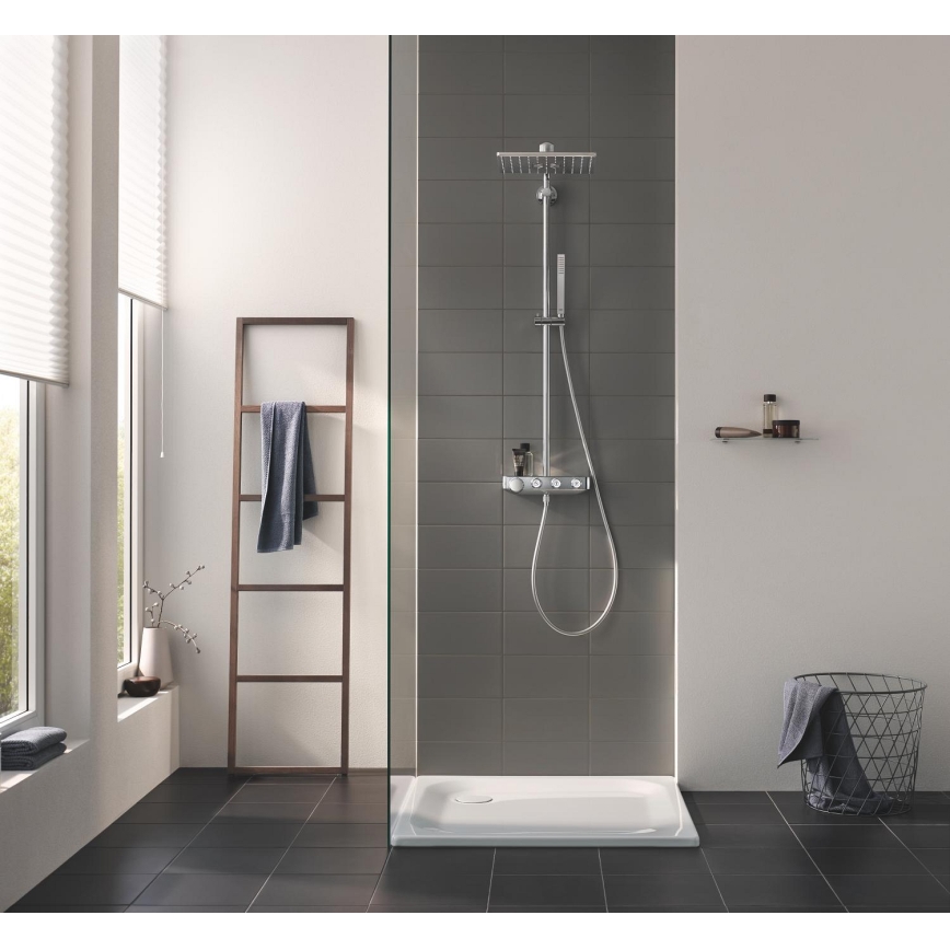 GROHE 26508000 - Sistema de duche EUPHORIA SMARTCONTROL 310 CUBE, cromado brilhante