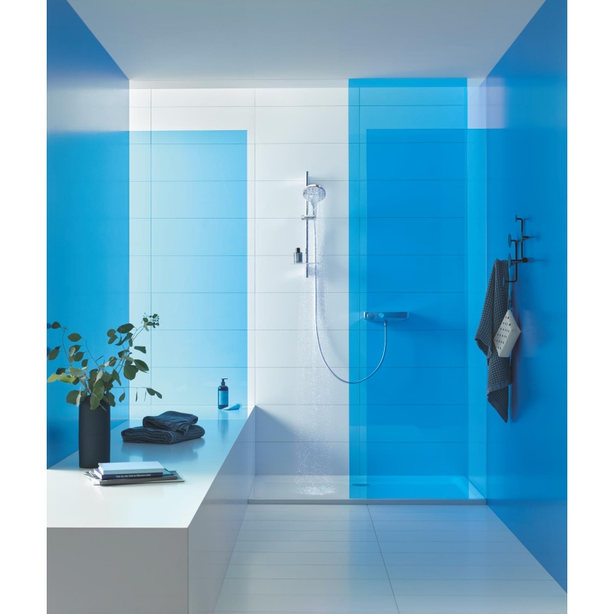 GROHE 26553000 - Duche de mão RAINSHOWER SMARTACTIVE 150 mm, acabamento cromado brilhante