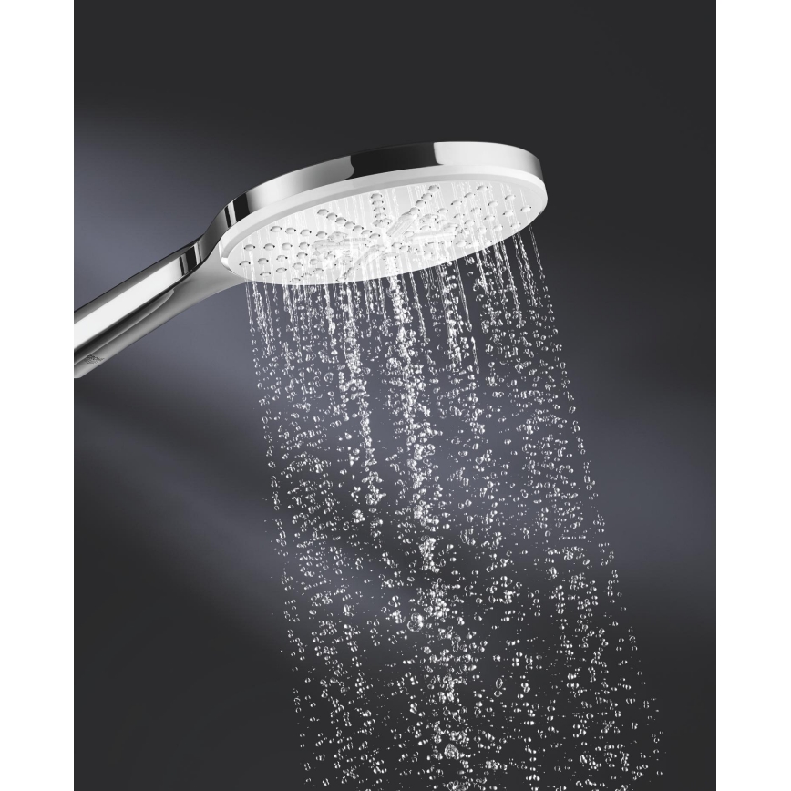 GROHE 26554LS0 - Ducha de mão RAINSHOWER SMARTACTIVE 150 mm branca