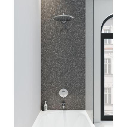 GROHE 26557000 - Conjunto de duche de teto RAINSHOWER 310 422 mm, cromado brilhante