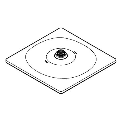 GROHE 26567000 - Cabeça de duche RAINSHOWER 310 mm, acabamento cromado brilhante