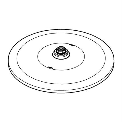 GROHE 26569000 - Chuveiro de teto RAINSHOWER 310 mm, acabamento cromado brilhante