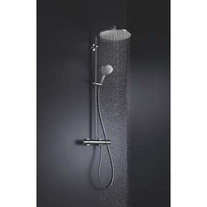 GROHE 26574000 - Chuveiro de mão RAINSHOWER SMARTACTIVE 130 mm cromado brilhante