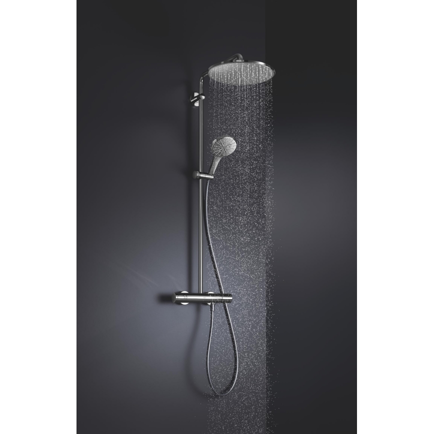 GROHE 26574000 - Chuveiro de mão RAINSHOWER SMARTACTIVE 130 mm cromado brilhante