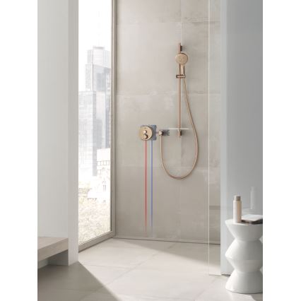 GROHE 26574DL0 - Duche de mão RAINSHOWER SMARTACTIVE 130 mm acabamento em cobre