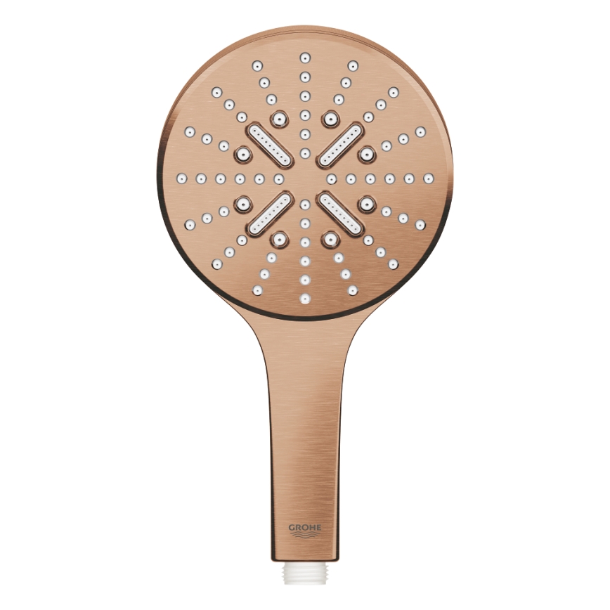 GROHE 26574DL0 - Duche de mão RAINSHOWER SMARTACTIVE 130 mm cobre escovado
