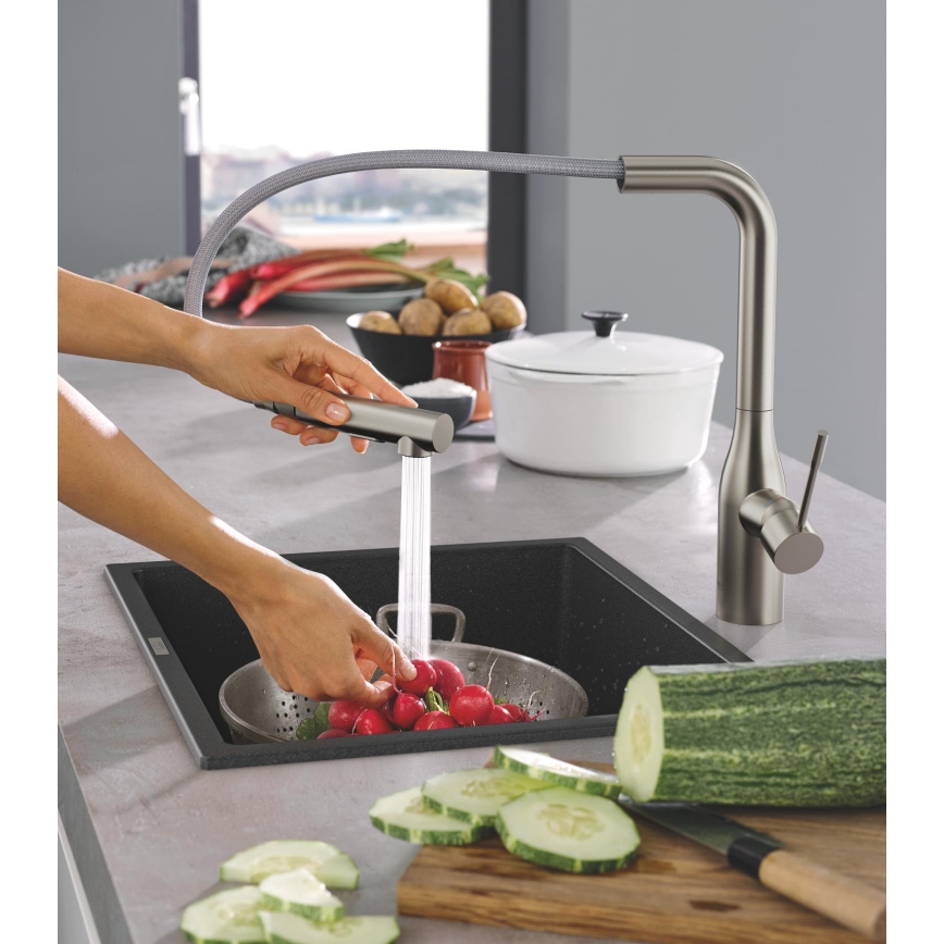 GROHE 26574GN0 - Duche de mão RAINSHOWER SMARTACTIVE 130 dourado