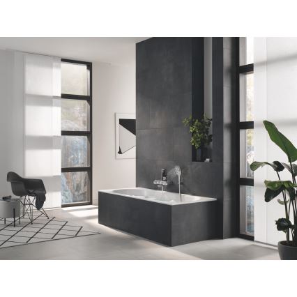 GROHE 26582000 - Ducha de mão RAINSHOWER SMARTACTIVE 130 CUBE cromado polido