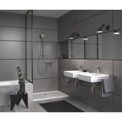 GROHE 26582DC0 - Duche de mão RAINSHOWER SMARTACTIVE 130 CUBE inox
