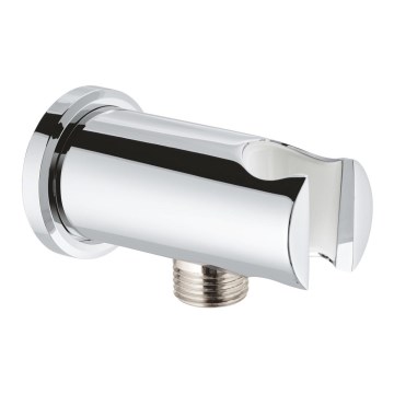 GROHE 26658000 - Ligação de parede com suporte de duche integrado O 48 mm cromado