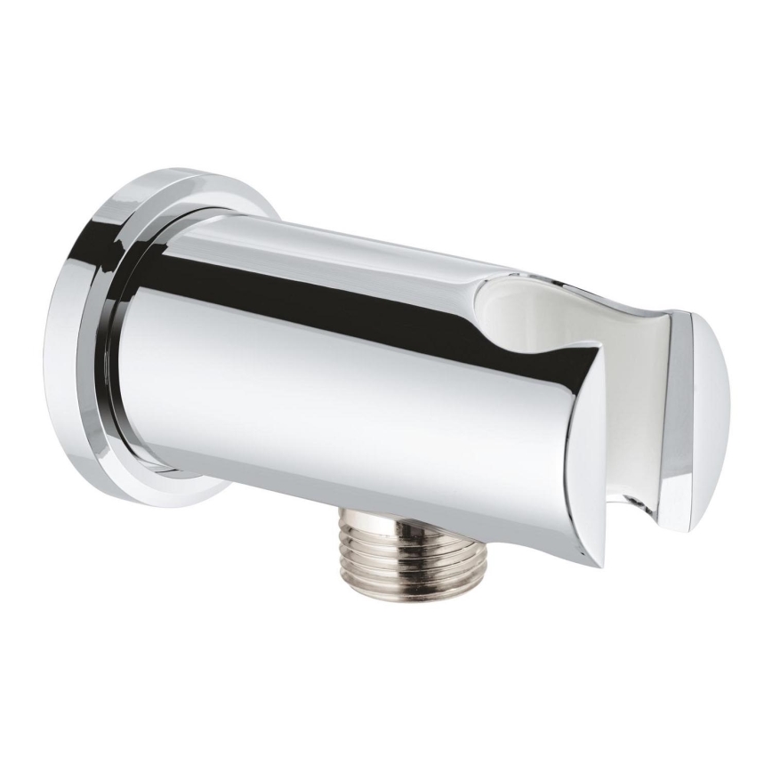 GROHE 26658000 - Ligação de parede com suporte de duche integrado O 48 mm cromado