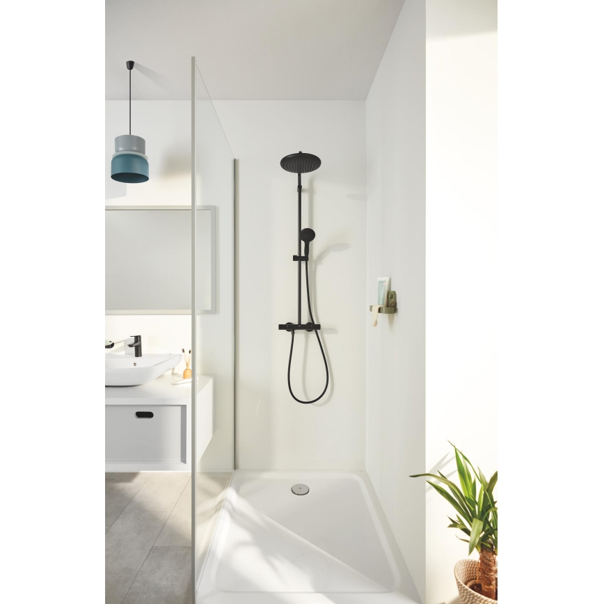 GROHE 266772431 - Sistema de duche VITALIO START SYSTEM 250/390 mm, preto