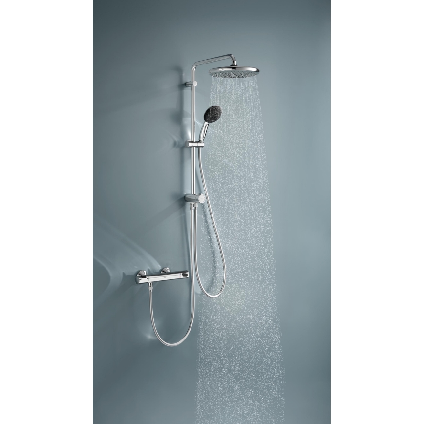GROHE 26680001 - Sistema de duche VITALIO START SYSTEM 250 390 mm, em metal cromado