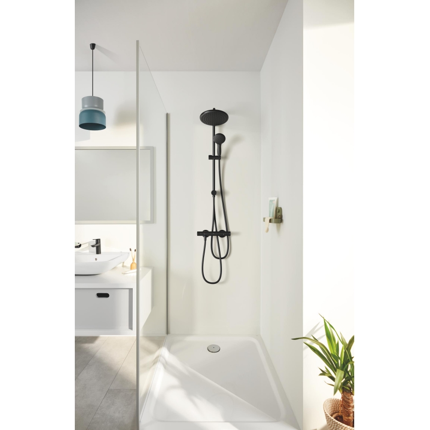 GROHE 266802431 - Sistema de duche VITALIO START SYSTEM 250 390 mm preto