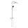 GROHE 26696001 - Sistema de duche VITALIO COMFORT 250 250 × 250 mm cromado brilhante