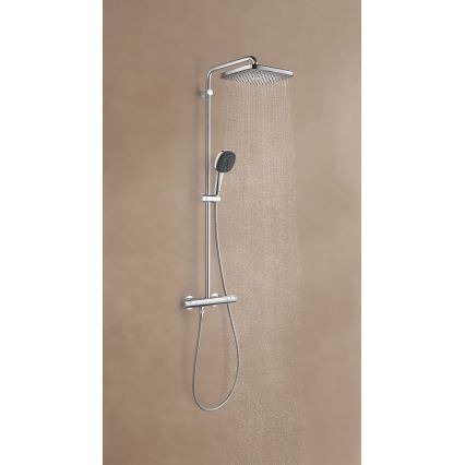 GROHE 26696001 - Sistema de duche VITALIO COMFORT 250 250 × 250 mm cromado brilhante