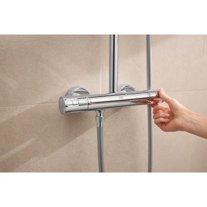 GROHE 26696001 - Sistema de duche VITALIO COMFORT 250 250 × 250 mm cromado brilhante